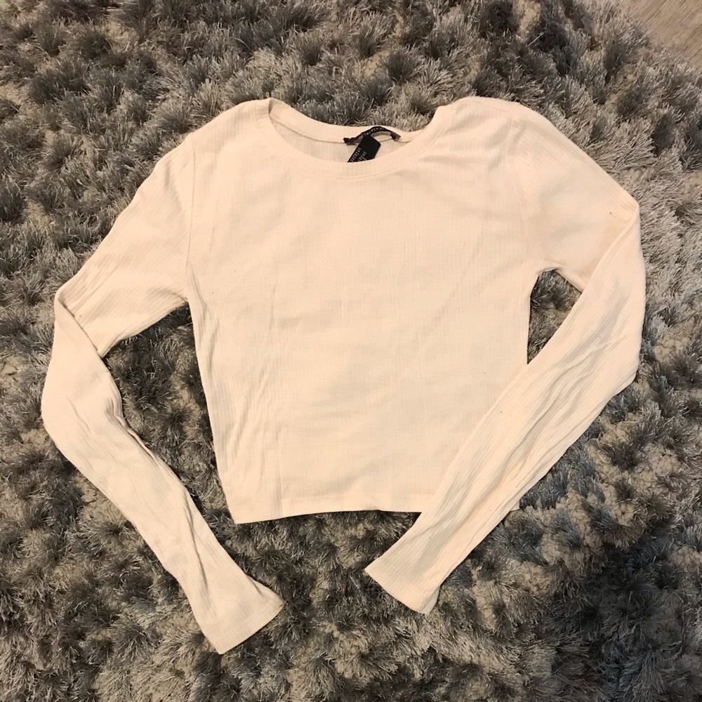 Cream Crop Top from Forever 21!